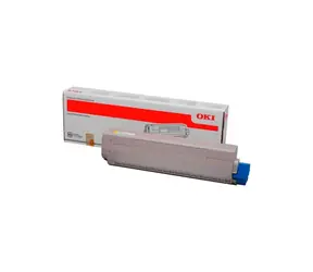 OKI 45862837 originálny toner / MC873 / 7.300 strán / Žltá