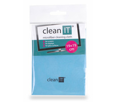 Clean IT čistiaca utierka z mikrovlákna (19x19cm) modrá