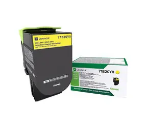 Lexmark SK/CX 317/417/517 vratná tonerová kazeta žltá