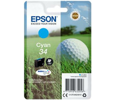 Epson Singlepack Cyan 34 Durabite Ultra Ink azúrová / Atrament do tlačiarne / 4.2ml / 300 strán