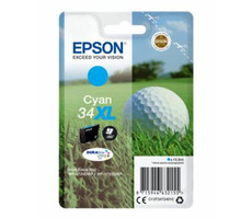 Epson Singlepack Cyan 34XL Durabite Ultra Ink azúrová / Atrament do tlačiarne / 10.8ml / 950 strán