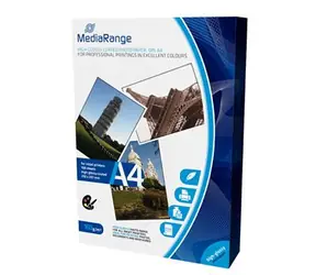 MediaRange A4 lesklý fotopapier 100 listov 160g / atrament