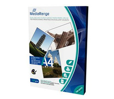 MediaRange A4 obojstranne lesklý fotopapier 50 listov 160g / atrament