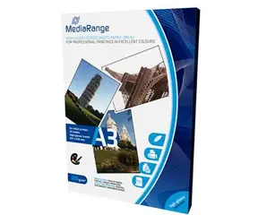 MediaRange A3 lesklý fotopapier 50 listov 200g / atrament