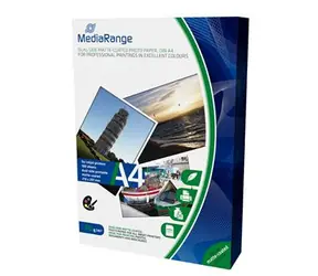MediaRange A4 obojstranne matný fotopapier 100 listov 140g / atrament