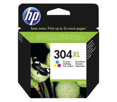 HP N9K07AE originálny cartridge 304XL / DeskJet 3720 / farebná
