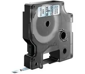 Dymo páska D1 6 mm x 7 m čierna na priehľadné