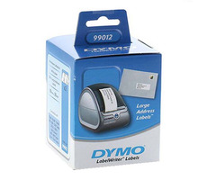 Dymo papierové štítky 89mm x 36mm 2x260 ks / biele / veľké