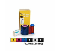 ZEBRA (800077-749EM) Farebná páska YMCKOK pre ZXP7 / výdatnosť potlače kariet 750 jednostranne alebo 375 obojstranne