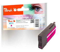 Peach remanufactured alternativní cartridge HP 711 (CZ131A) purpurová