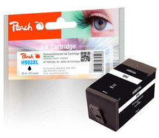 Peach remanufactured alternatívny cartridge HP 903XL (T6M15AE) čierna / 28 ml / new chip