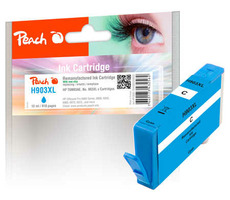 Peach remanufactured alternativní cartridge HP 903XL (T6M03AE) modrá
