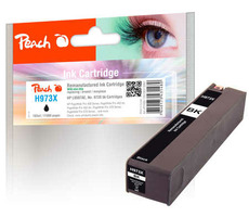 Peach remanufactured alternatívny cartridge HP 973XL (L0S07AE) čierna / 183 ml / new chip