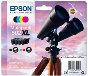 EPSON 502XL originálny cartridge CMYK Multipack / pre XP-5100 a XP-5105 / 28.4ml