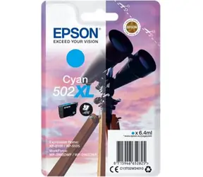 EPSON 502XL originálny cartridge modrá / pre XP-5100 a XP-5105 / 6.4ml