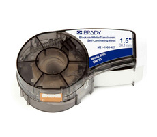 BRADY BMP21 Series páska pre označovanie káblov / čiernobiela / 4.26mx 38.1mm / pre BMP21
