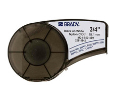 BRADY BMP21 Series označovacia páska / čiernobiela/ 4.9mx 19mm / odolná / pre BMP21, LABPAL a IDPAL