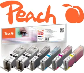 Peach CLI-581XXL kompatibilný cartridge žltá