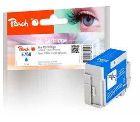 Peach kompatibiliní cartridge T7602 modrá