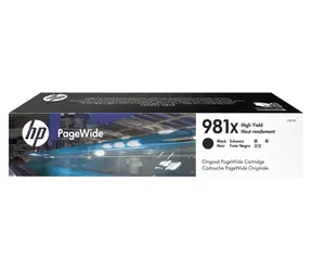 HP originální inkoustová náplň 981X černá