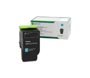 Lexmark 78C20C0 originálny vratný toner modrá / pre CS421dn &amp; CS521dn &amp; CS622de &amp; CX421adn / 1.400 strán