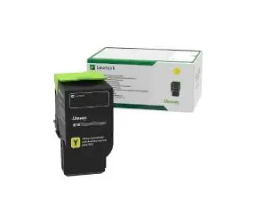 Lexmark 78C20Y0 originálny vratný toner žltá / pre CS421dn &amp; CS521dn &amp; CS622de &amp; CX421adn / 1.400 strán