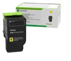 Lexmark 78C20YE originálny zmluvný toner žltá / pre CS421dn & CS521dn & CS622de & CX421adn / 1.400stran