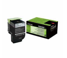 Lexmark 702HKE Korporátna vysokokapacitná tonerová kazeta čierna / 4.000 strán