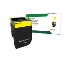 Lexmark 702Y Vratná tonerová kazeta žltá / 1.000 strán