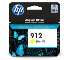 HP 912 originální cartridge žlutá