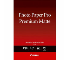 Canon fotopapier PM-101 Premium Matte / A3 / 210g / 20 listov / matný