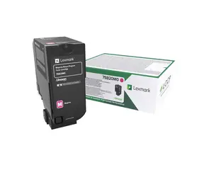 Lexmark 75B20M0 vratná tonerová kazeta fialová / pre Lexmark CS727de &amp; CX727de &amp; CS728de / 10.000 strán