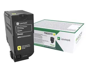 Lexmark 75B20Y0 vratná tonerová kazeta žltá / pre Lexmark CS727de &amp; CX727de &amp; CS728de / 10.000 strán