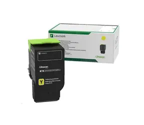 Lexmark C242XY0 Extra HC originálny vratný toner žltá / pre MC2640adwe &amp; C2535dw &amp; MC2535adwe / 3.500 strán