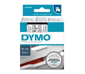 Dymo originálna páska do tlačiarne štítkov 19mm x 7m (priehľadný podklad)