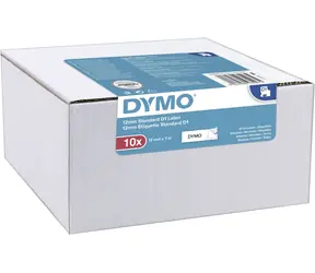 Dymo originálna páska do tlačiarne štítkov 12mm x 7m (biely podklad)