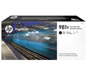 HP originální inkoustová náplň 981Y černá