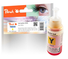 Peach T6644 alternatívny atrament žltá / pre Epson L1455 & L605 & L655 & EcoTank ET-4550 & L1455 / 70 ml 