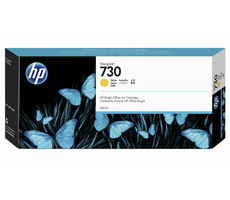 HP P2V70A originálny cartridge 730 žltá / pre HP DesignJet T1700 &amp; T1700dr / 300 ml