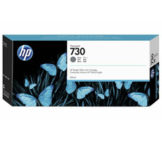 HP P2V72A originálny cartridge 730 sivá / pre HP DesignJet T1700 &amp; T1700dr / 300 ml