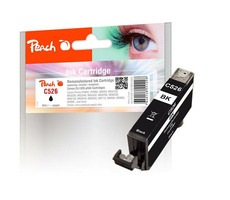 Peach CLI-526B alternatívny cartridge čierna / Pixma iP4850 / 1x9 ml