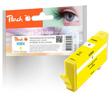 Peach 364 alternatívny cartridge žltá new chip / HP Photosmart D5460 / 5.7 ml