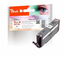 Peach CLI-571XGY foto sivá / alternatívne cartridge / pre MG5750 / 11 ml