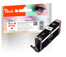 Peach CLI-571XL čierna / alternatívna cartridge / pre MG5750 / 11 ml