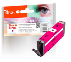 Peach CLI-571XL fialová / alternatívna cartridge / pre MG5750 / 11 ml