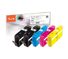 Peach alternatívny cartridge 655 MultiPack Plus / DeskJet 3525 &amp; 5525 / 2x19ml &amp; 3x12ml