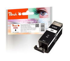 Peach PGI-525PGBK alternatívny cartridge čierna / Pixma iP4850 / 19 ml