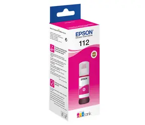 Epson originálny atrament no. 112 fialová / pre EcoTank L6490 &amp; L6460 / 6.000 strán