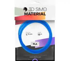 3DSimo Filament PLA Transparent (MultiPro/KIT) 15m / priemer 1.75mm / PLA