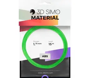 3DSimo Filament ABS Transparent (MultiPro/KIT) 15m / priemer 1.75 mm / ABS
